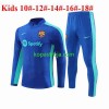 FC Barcelona SKU001 Barn Tränings Sweatshirtställ Blå 2023/24